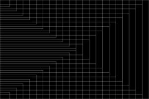 minimal abstrakt linje trogen tech bakgrund. vektor digital konst baner design