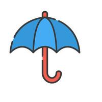 Regenschirm Symbol Design Vektor Vorlage