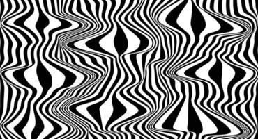 vektor illustration av modern vågig smälta sömlös mönster av abstrakt vätska rader i de stil av tapet omslag mall
