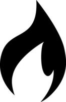 Feuer Flamme Symbol Vektor isolieren auf Weiß Hintergrund zum Ihre Netz Design, Logo, ui. Illustration