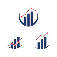 logotyp mall för affärsekonomi vektor