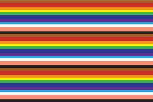 Stolz Hintergrund mit lgbtq Stolz Flagge Farben vektor