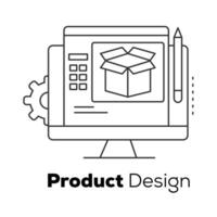 innovativ Produkt Design und Verpackung. erheben Ihre Marke mit innovativ, auf dem neuesten Stand Produkt Designs und Verpackung Lösungen Das bestechen Kunden und Fahrt Verkauf. vektor