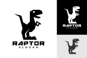 Raubvogel Dino Vektor Logo Design