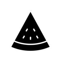 Wassermelone Symbol Symbol Vektor Vorlage