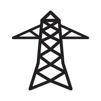 Leistung Pole Symbol Logo Vektor Design Vorlage