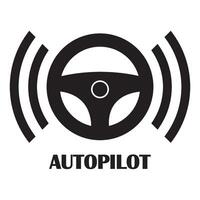 Autopilot Symbol Vektor Illustration Design