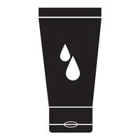 Körper Lotion Symbol Vektor Illustration Design