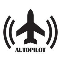 Autopilot Symbol Vektor Illustration Design