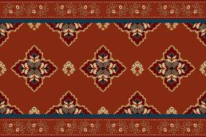 ikat stam- indisk sömlös mönster. etnisk aztec tyg matta mandala prydnad inföding boho sparre textil.geometrisk afrikansk amerikan orientalisk traditionell vektor illustrationer. broderi stil.