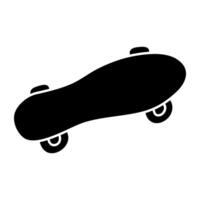 modern design ikon av skateboard vektor