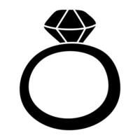 modern Design Symbol von Ring vektor