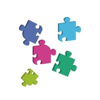 Puzzle Logo Vektor