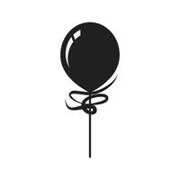 ballong logotyp enkel vektor