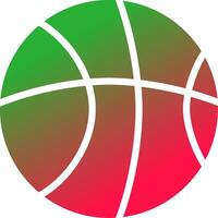 Basketball kreatives Icon-Design vektor