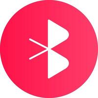 Bluetooth kreatives Icon-Design vektor