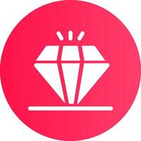 Diamant kreatives Icon-Design vektor