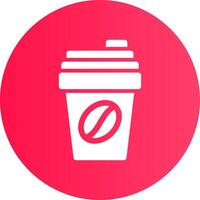 Kaffee kreatives Icon-Design vektor