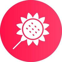 Sonnenblume kreatives Icon-Design vektor