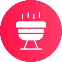 BBQ kreatives Icon-Design vektor