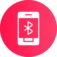 Bluetooth kreatives Icon-Design vektor