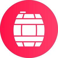 Barrel kreatives Icon-Design vektor