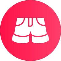 Shorts kreatives Icon-Design vektor