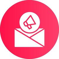 Email Marketing kreativ Symbol Design vektor