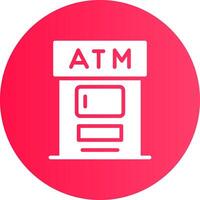 atm kreatives Icon-Design vektor