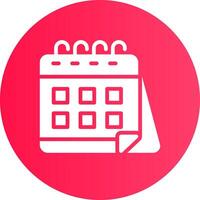 Kalender kreatives Icon-Design vektor