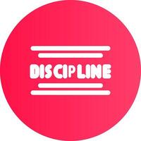 disciplin kreativ ikon design vektor