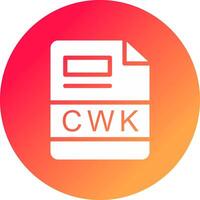 cwk kreativ ikon design vektor