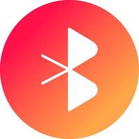 Bluetooth kreatives Icon-Design vektor