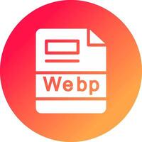 webp kreativ Symbol Design vektor