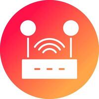 Wifi kreatives Icon-Design vektor