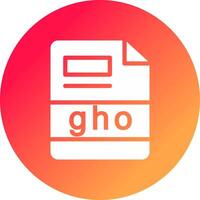 gho kreativ Symbol Design vektor