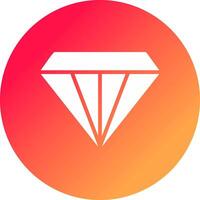 Diamant kreatives Icon-Design vektor