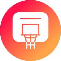 Basketball kreatives Icon-Design vektor