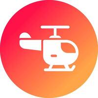 Hubschrauber kreativ Symbol Design vektor