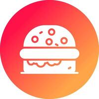 Burger kreatives Icon-Design vektor