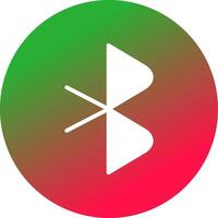 Bluetooth kreatives Icon-Design vektor