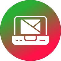 E-Mail kreatives Icon-Design vektor