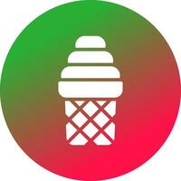 Eis kreatives Icon-Design vektor