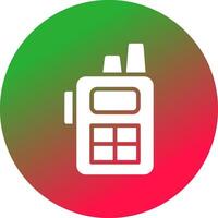 Walkie-Talkie kreatives Icon-Design vektor