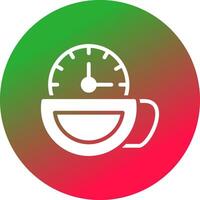 Teezeit kreatives Icon-Design vektor