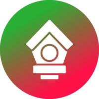 Birdhouse kreatives Icon-Design vektor