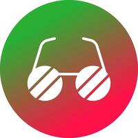 Sternbrille kreatives Icon-Design vektor