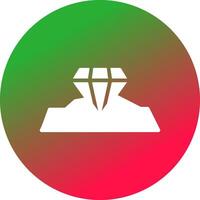 Diamant kreatives Icon-Design vektor