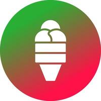 Eis kreatives Icon-Design vektor