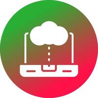 Wolke kreatives Icon-Design vektor